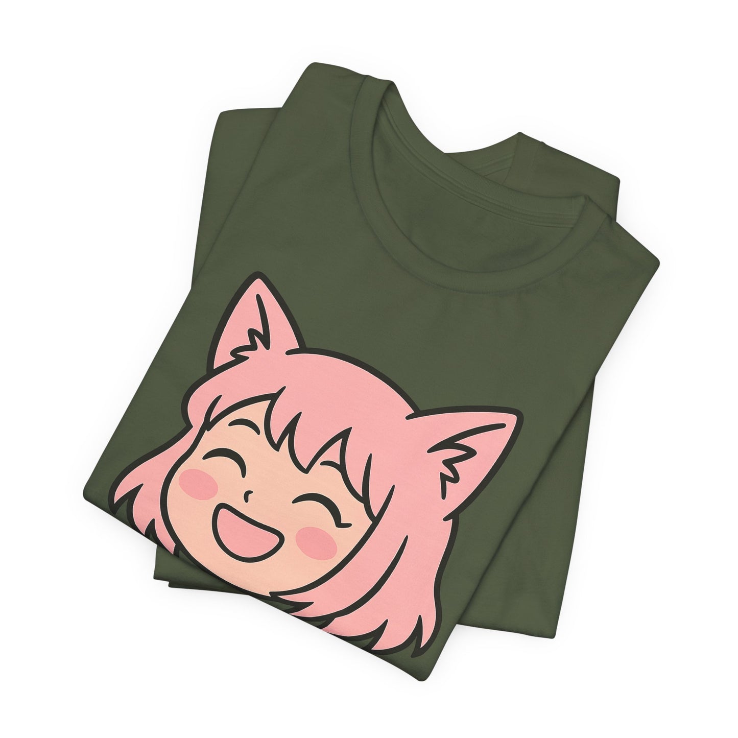 Cute Cat Girl Tee - Meow Mode Graphic T-Shirt, Anime Style Unisex Shirt, Perfect Gift for Cat Lovers, Fun Casual Wear, Ideal for Anime [...]
