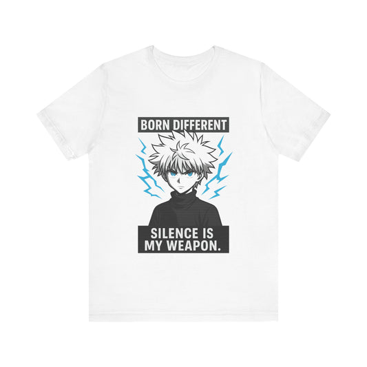 Born Different Graphic Tee, Unisex Jersey Tee, Anime Shirt, Gift for Friends, Unique Style Tee, Cool Casual Wear