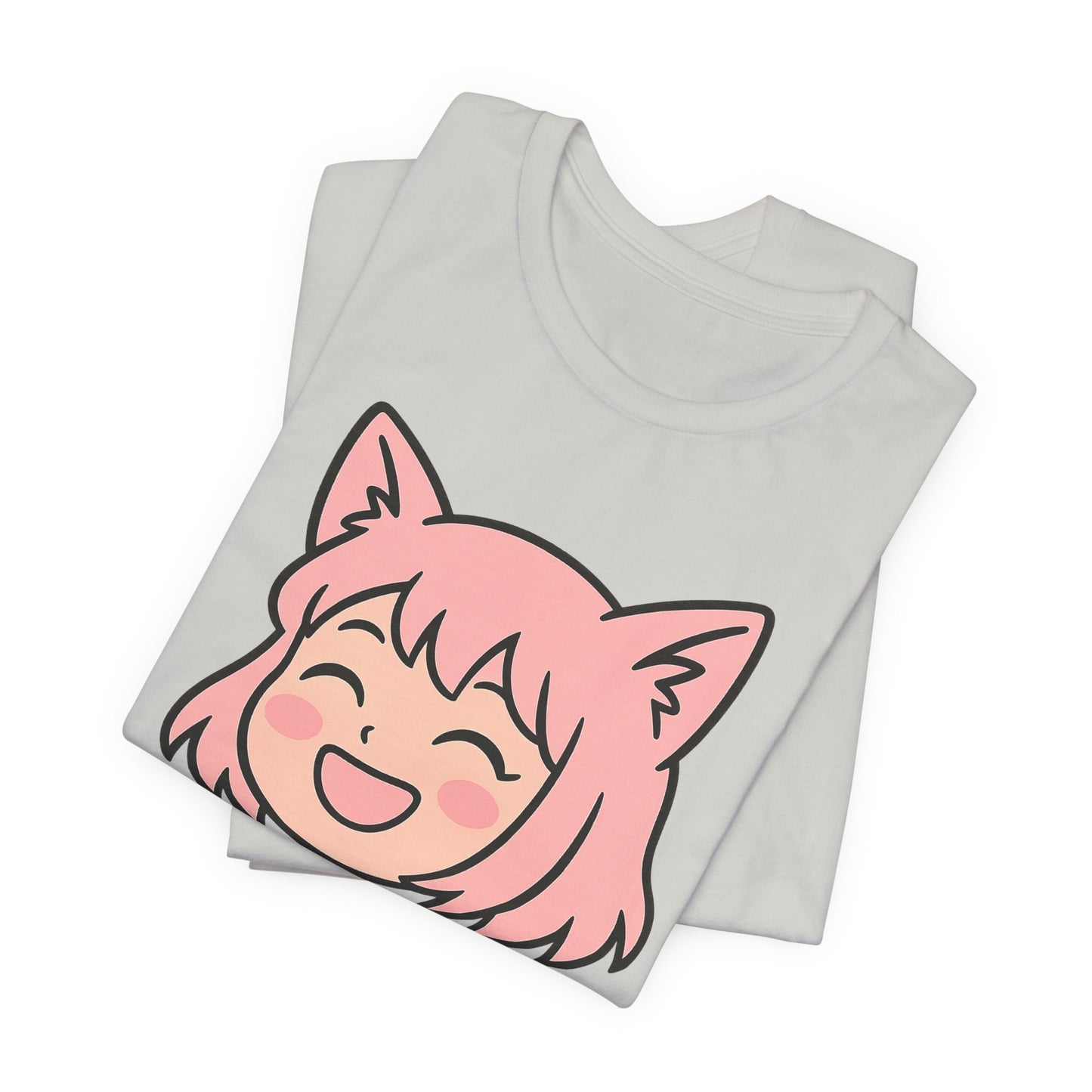 Cute Cat Girl Tee - Meow Mode Graphic T-Shirt, Anime Style Unisex Shirt, Perfect Gift for Cat Lovers, Fun Casual Wear, Ideal for Anime [...]