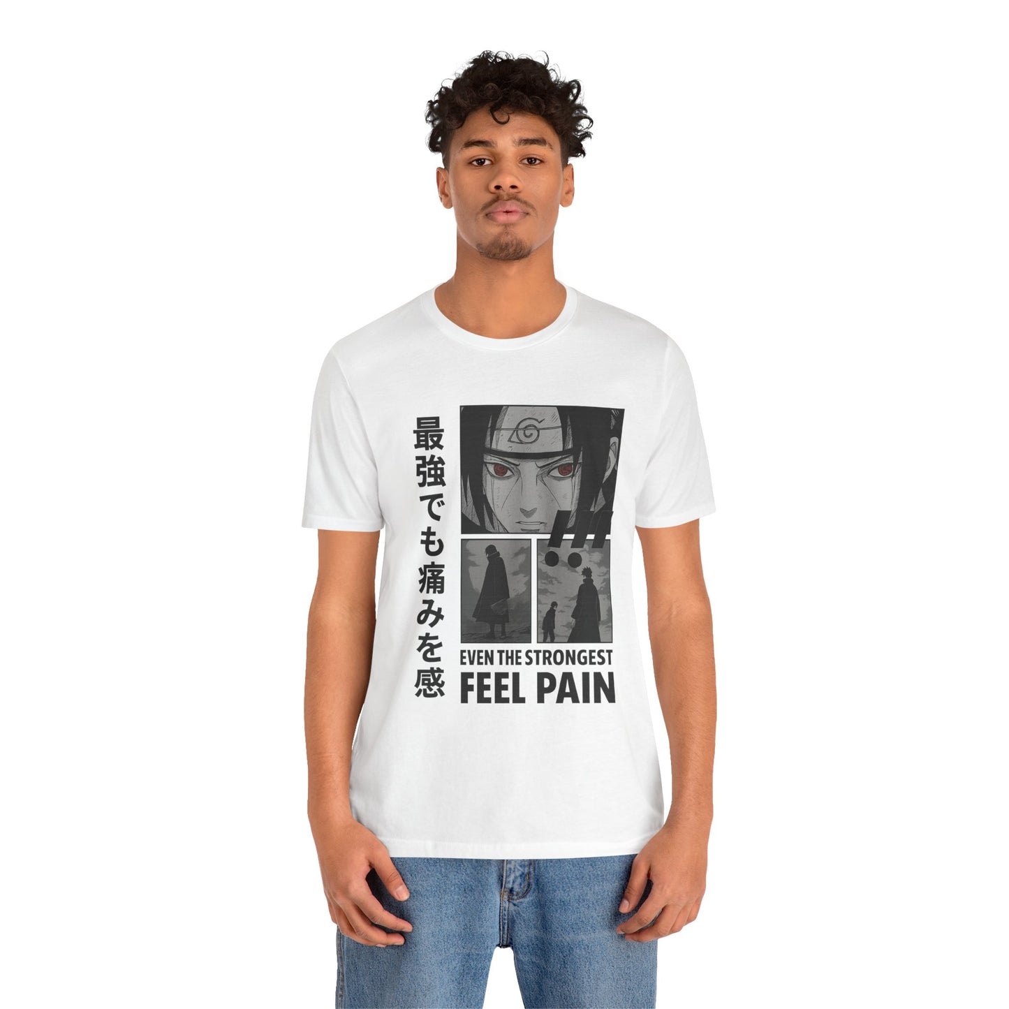 Emotional Anime Tee - Unisex Jersey Short Sleeve Shirt, Anime Merchandise, Gift for Fans, Casual Wear, Graphic Tee, Stylish Combination