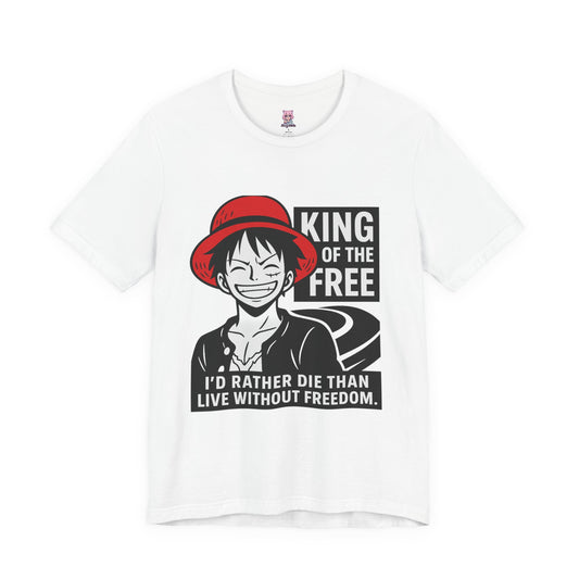 Freedom Inspired Unisex Tee - Perfect Gift for Fans, Casual Wear, Anime Style, Birthday, or Everyday Use